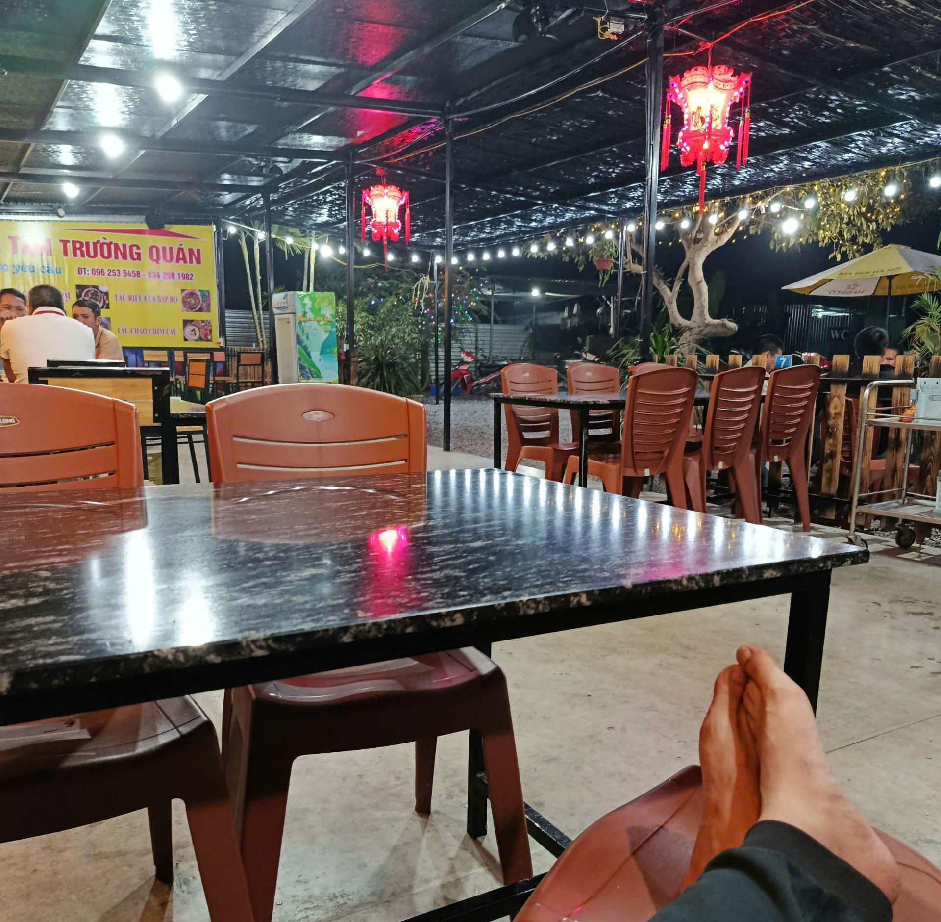 View trong quán Tân Trường Quán